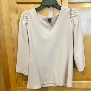 Ann Taylor top M soft, muted pink perfect!